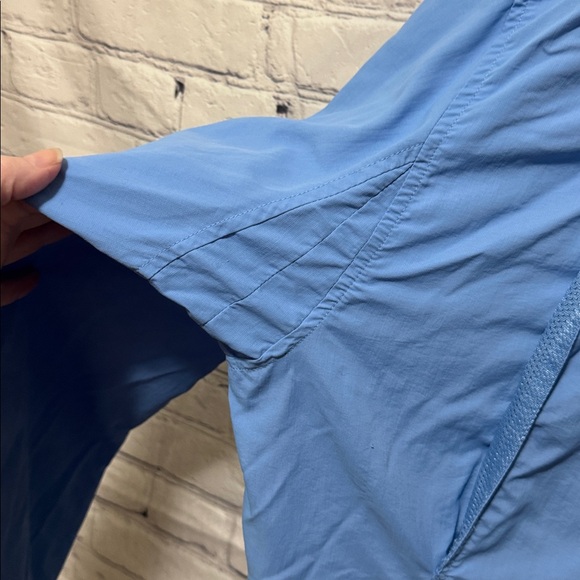 Duluth Trading Co XL Tall(see measurements) Men's Blue Vented long sleeve Shirt - Picture 11 of 13